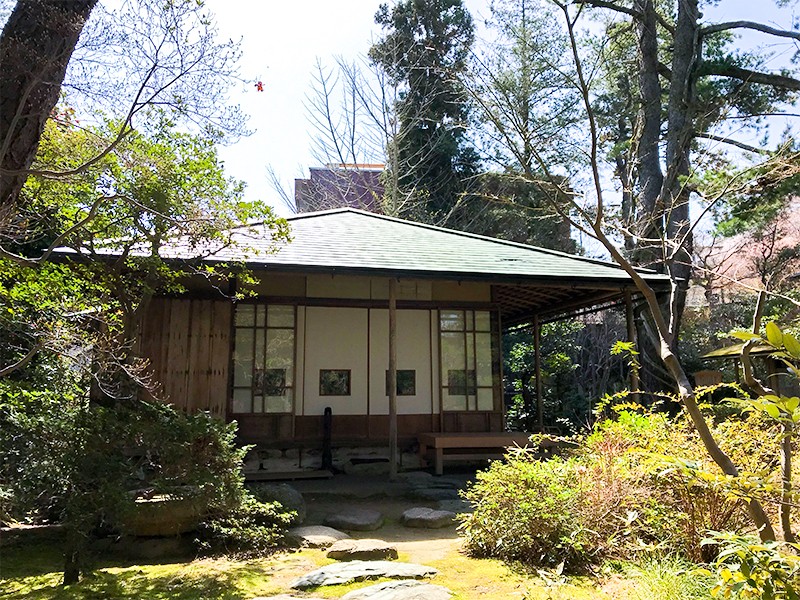 【９：０２】金沢最古の茶室「灑雪亭（さいせつてい）」のある加賀藩ゆかりの西田家庭園「玉泉園」