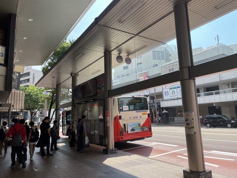 【１０：３０】「武蔵ヶ辻・近江町市場」バス停からスタート
