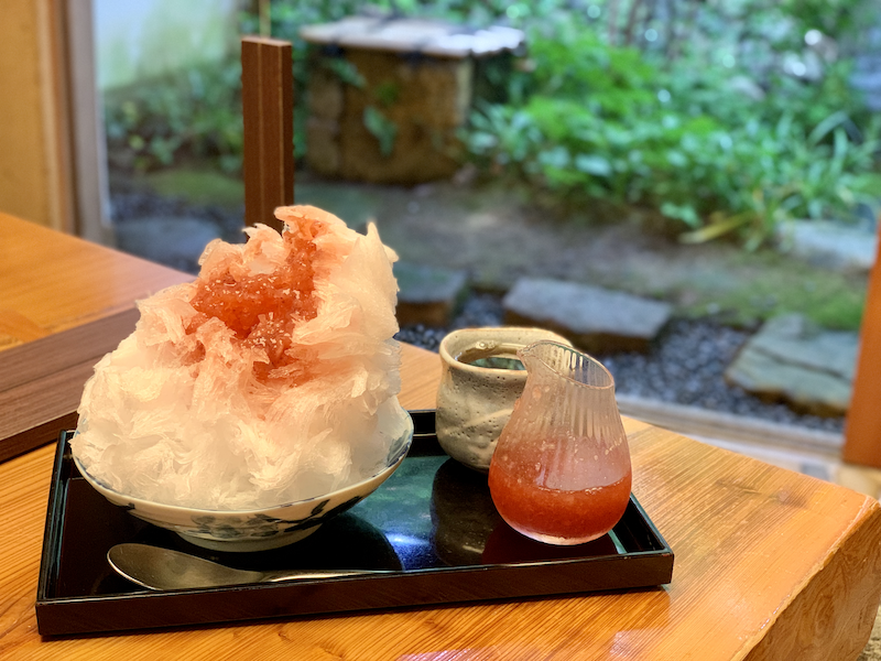 【１１：３０】これぞ金沢の和の氷菓子「つぼみ」